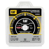 CAT DA09052 115mm Profesyonel Çelik, İnox, Alüminyum, PVC, Fayans, Çok Amaçlı Elmas Kesme Diski (Soketli, Aralıklı Kenar) - Onivias